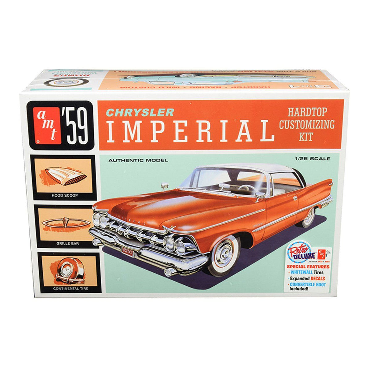 AMT 1959 Chrysler Imperial 1/25 Scale-AMT-ModelCars.com