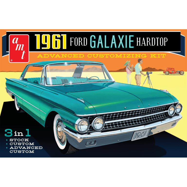 AMT 1961 Ford Galaxie Hardtop 1/25 Scale Model Kit - AMT - ModelCars.com