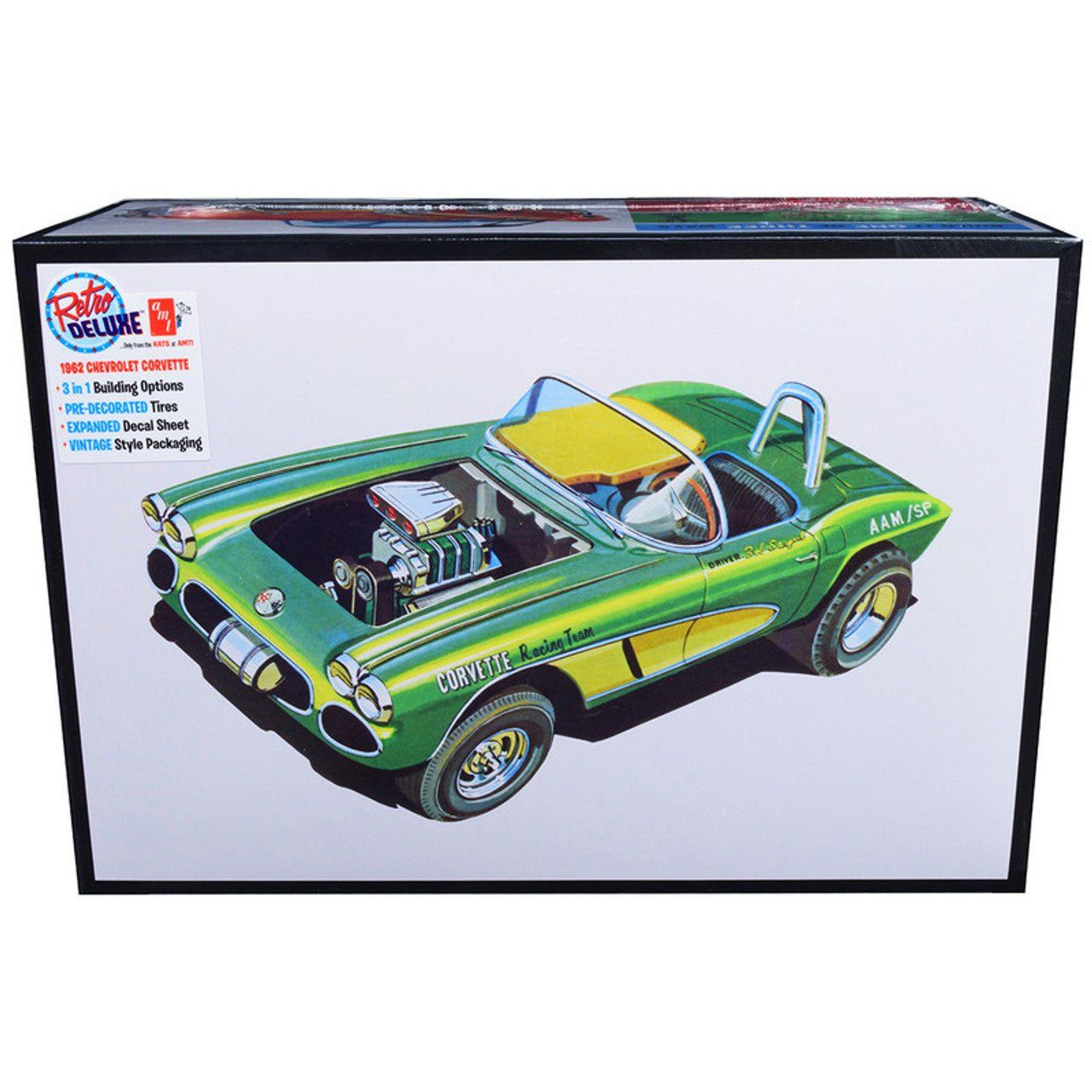 AMT 1962 Chevy Corvette 1/25 Scale Model Kit - AMT - ModelCars.com