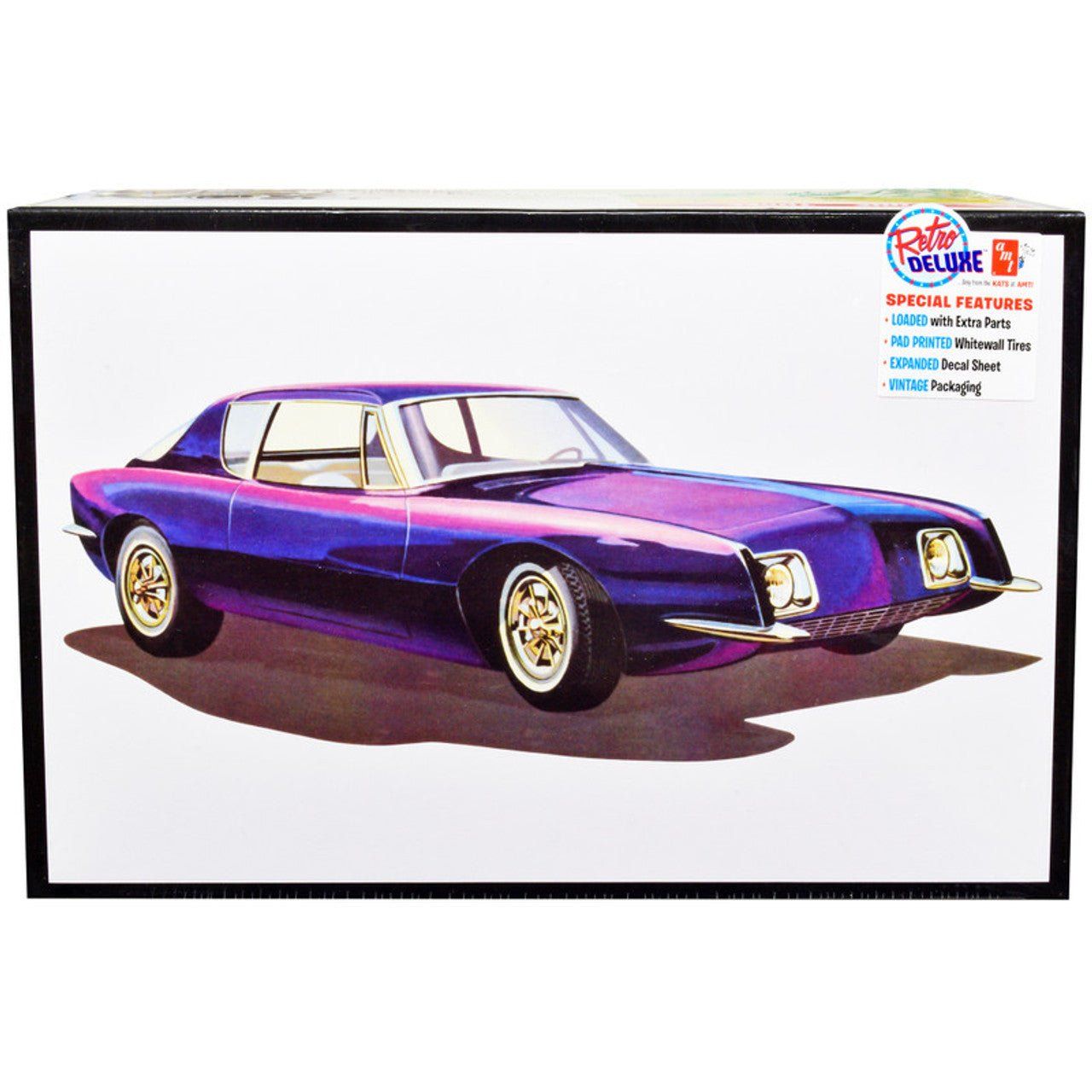 AMT 1963 Studebaker Avanti 1/25 Scale Model Kit - AMT - ModelCars.com
