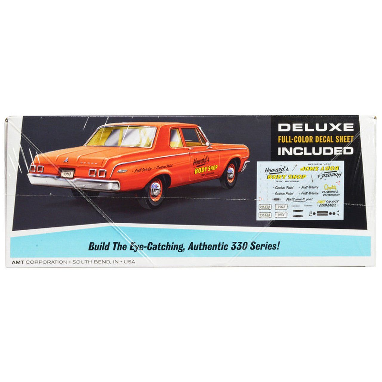 AMT 1964 Dodge 330 1/25 Scale Model Kit - AMT - ModelCars.com