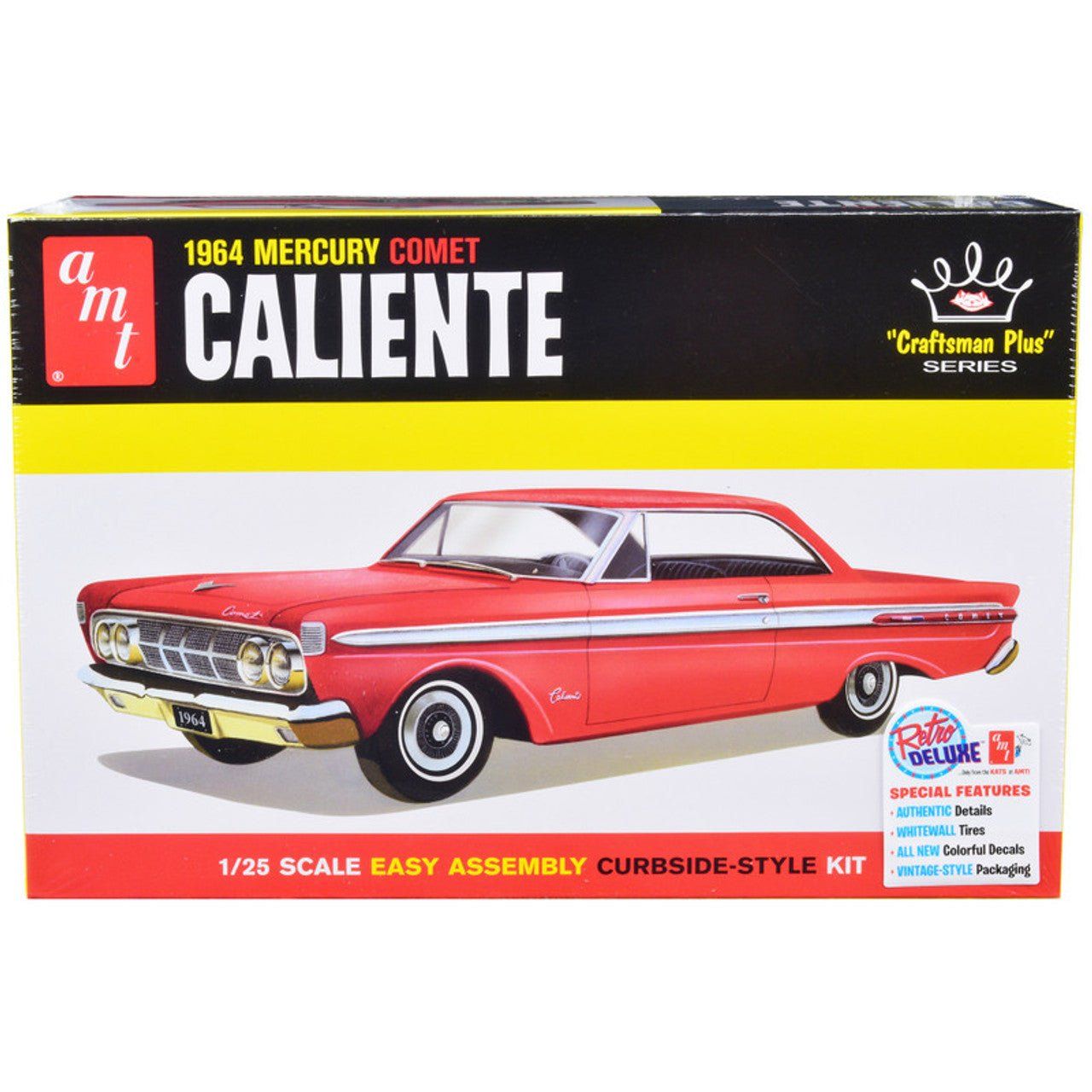AMT 1964 Mercury Comet "Craftsman Plus Series" 1/25 Scale Model Kit - AMT - ModelCars.com