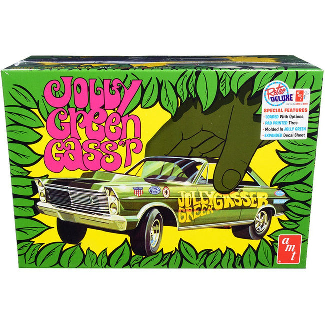 AMT 1965 Ford Galaxie "Jolly Green Gasser" 1/25 Scale - AMT - ModelCars.com
