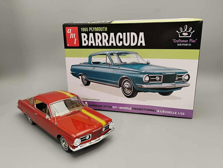 AMT 1965 Plymouth Barracuda Craftsman Plus 1:25 Scale Model Kit-AMT-ModelCars.com
