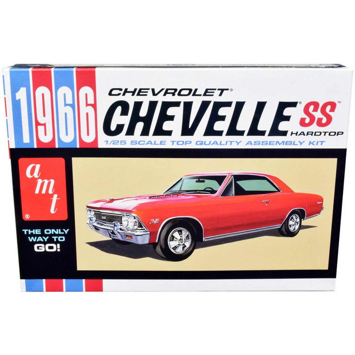 AMT 1966 Chevy Chevelle SS 1/25 Scale Model Kit-AMT-ModelCars.com