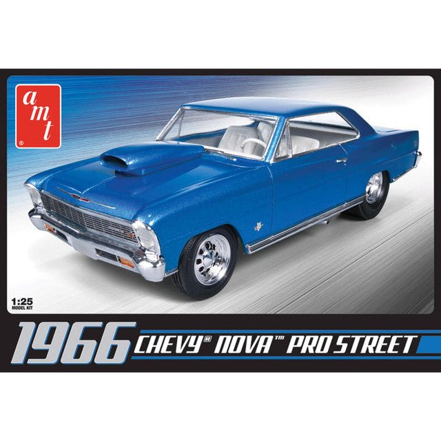 AMT 1966 Chevy Nova Pro Street Rod 1/25 Scale Model Kit by AMT - AMT - ModelCars.com