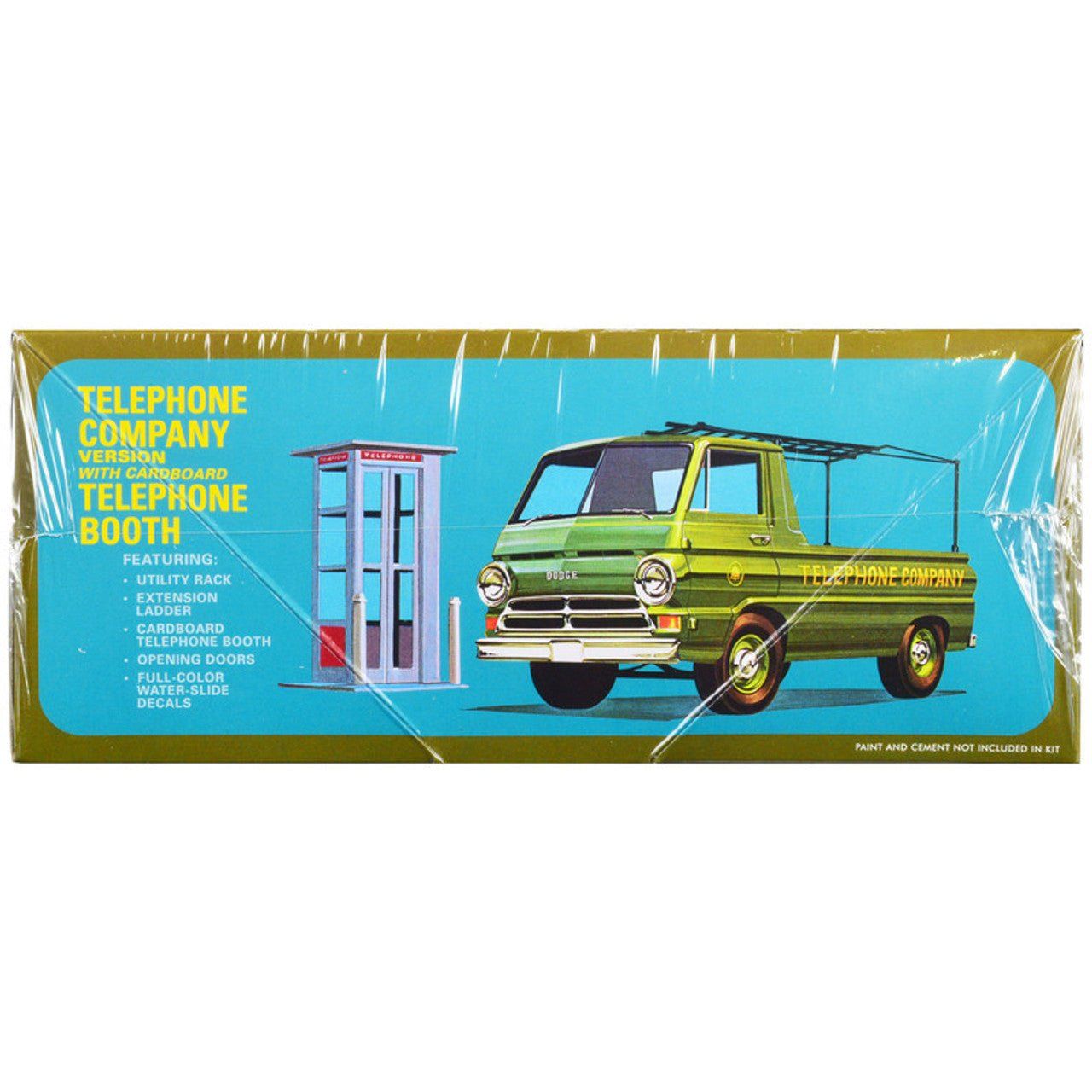 AMT 1966 Dodge A100 Pickup “Touch Tone Terror” 1/25 Scale Model Kit - AMT - ModelCars.com