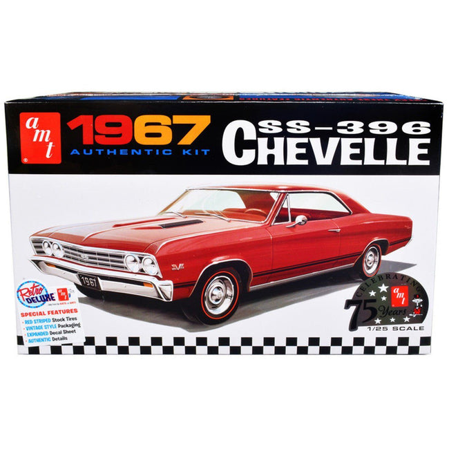 AMT 1967 Chevrolet Chevelle SS396 1/25 Scale Model Kit - AMT - ModelCars.com