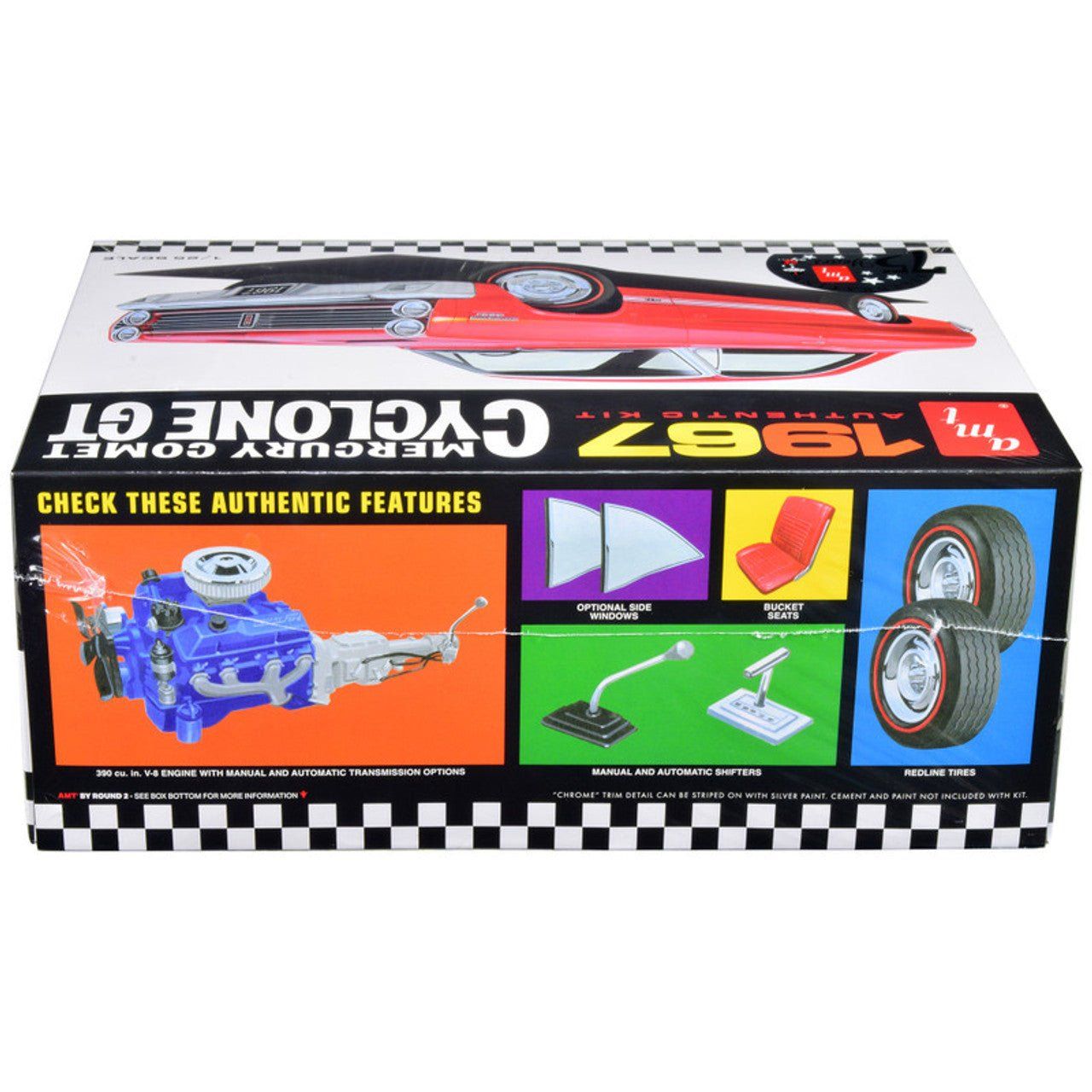 AMT 1967 Mercury Cyclone GT 1/25 Scale Model Kit - AMT - ModelCars.com