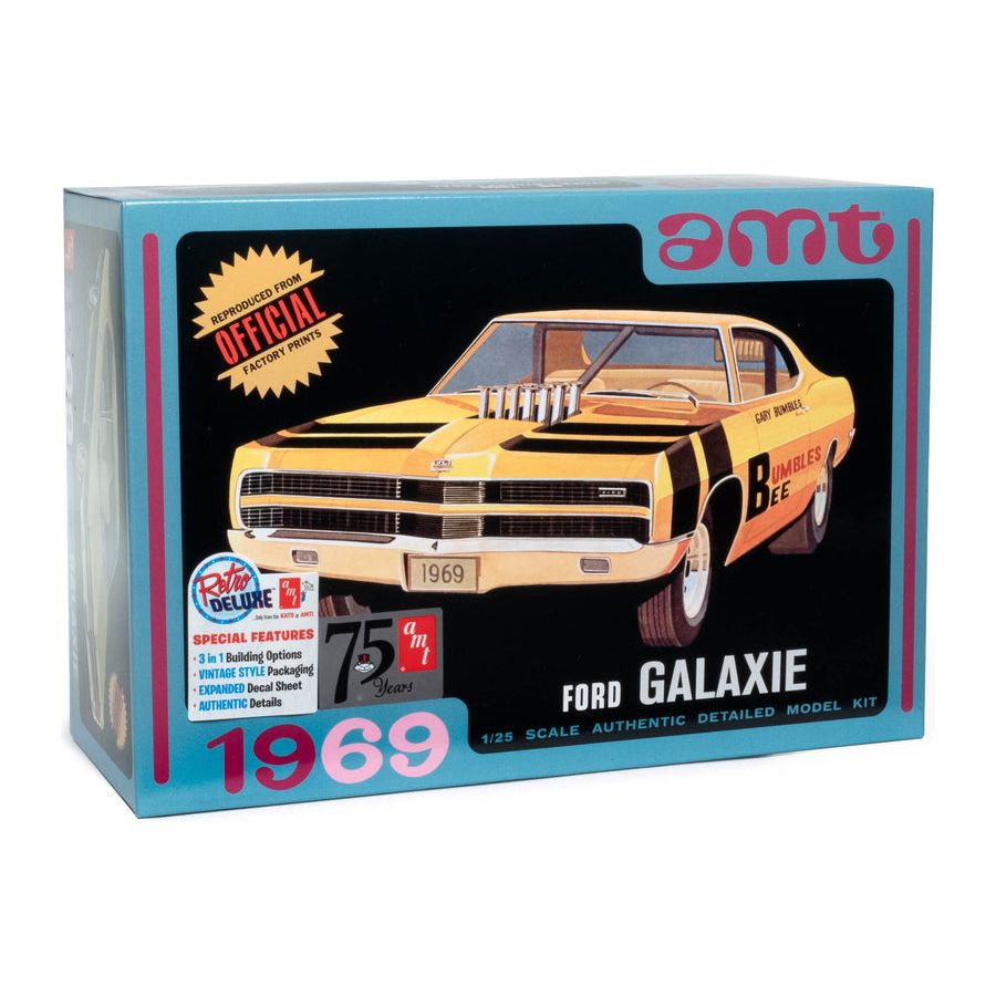 AMT 1969 Ford Galaxie Hardtop 1/25 Scale Model Kit - AMT - ModelCars.com