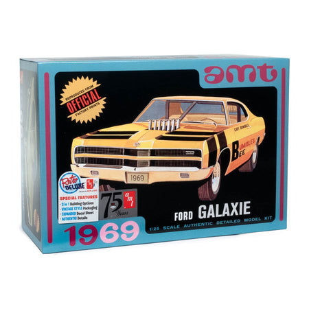 AMT 1969 Ford Galaxie Hardtop 1/25 Scale Model Kit - AMT - ModelCars.com