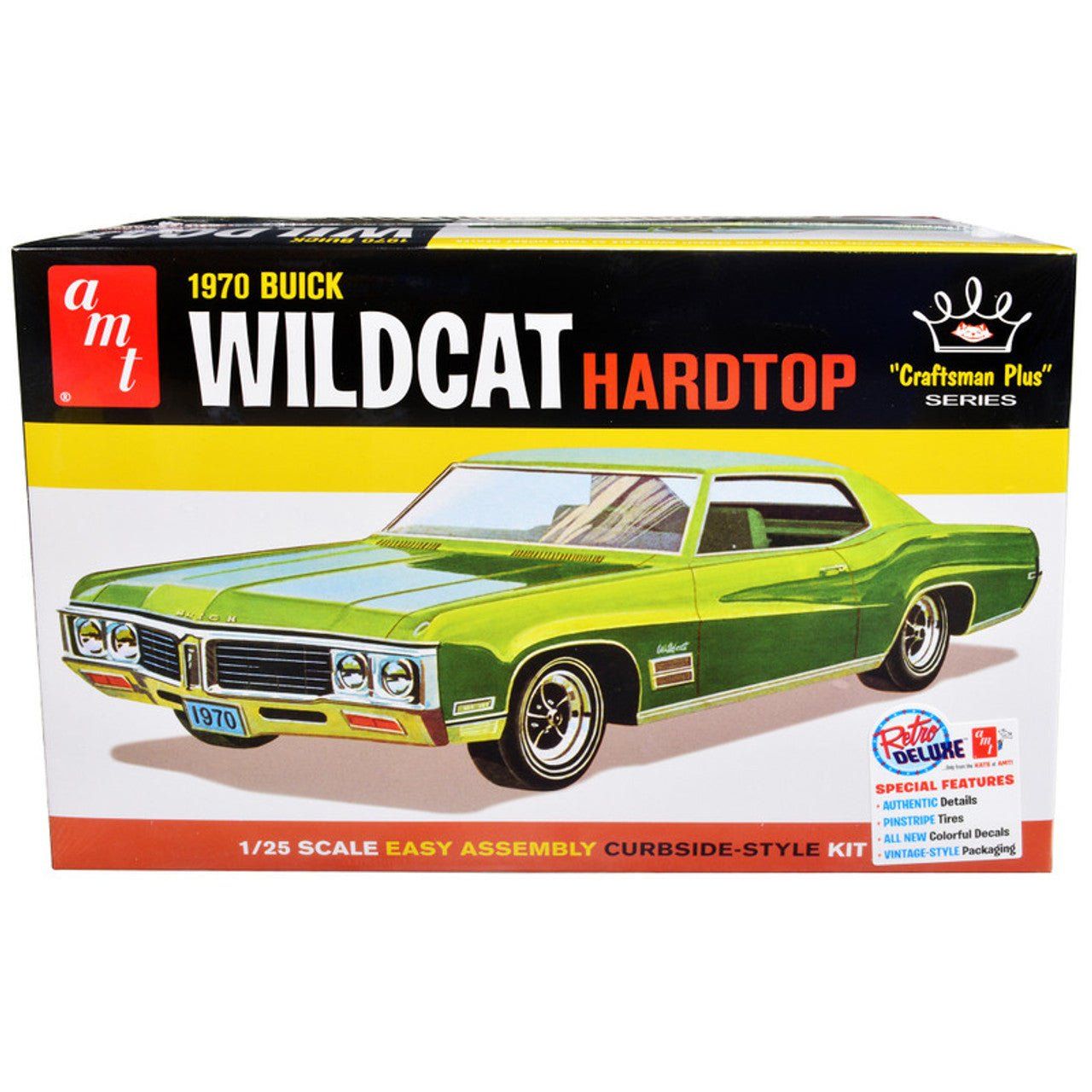 AMT 1970 Buick Wildcat Hardtop 1/25 Scale Model Kit - AMT - ModelCars.com