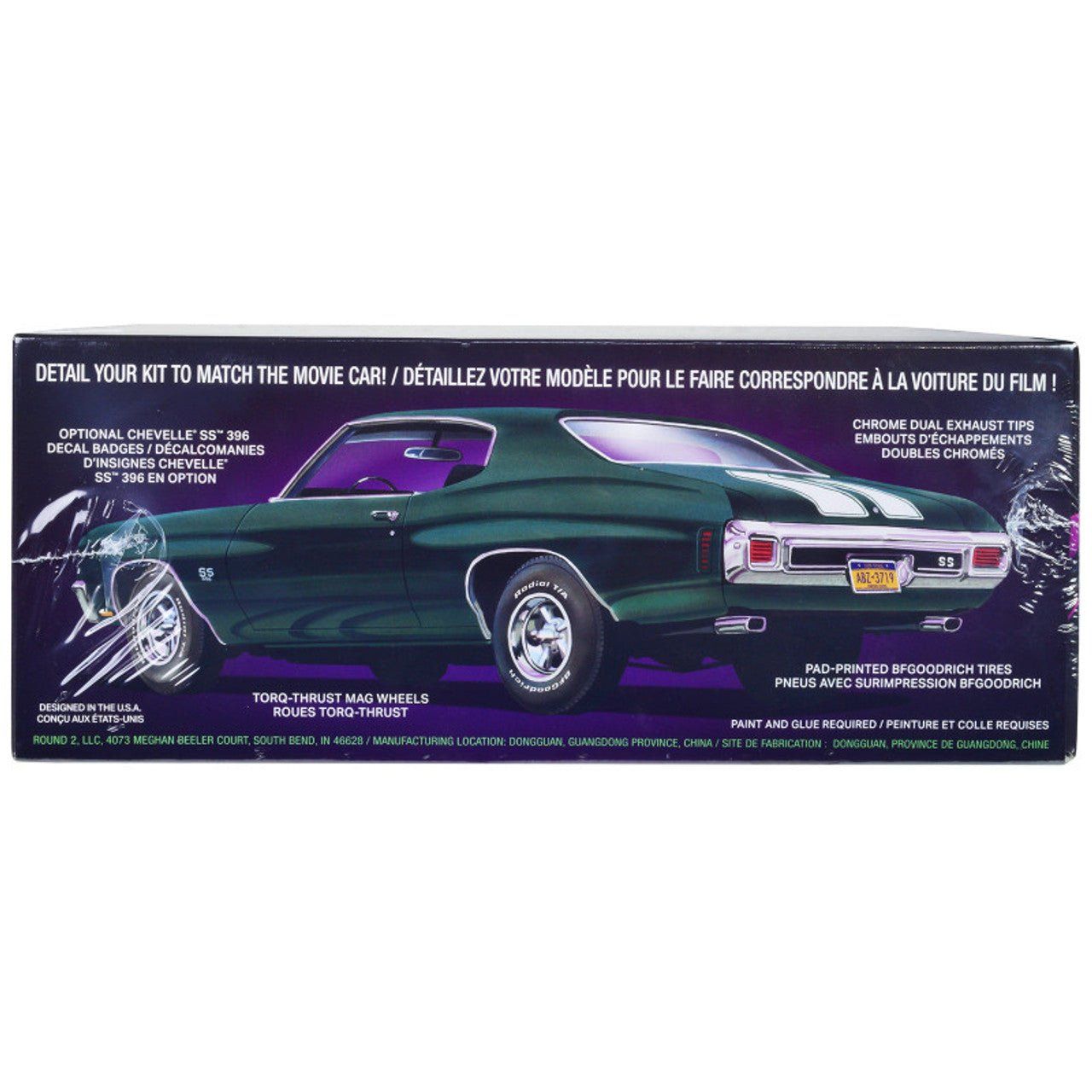 AMT 1970 Chevy Chevelle John Wick 1/25 Scale Model Kit - AMT - ModelCars.com