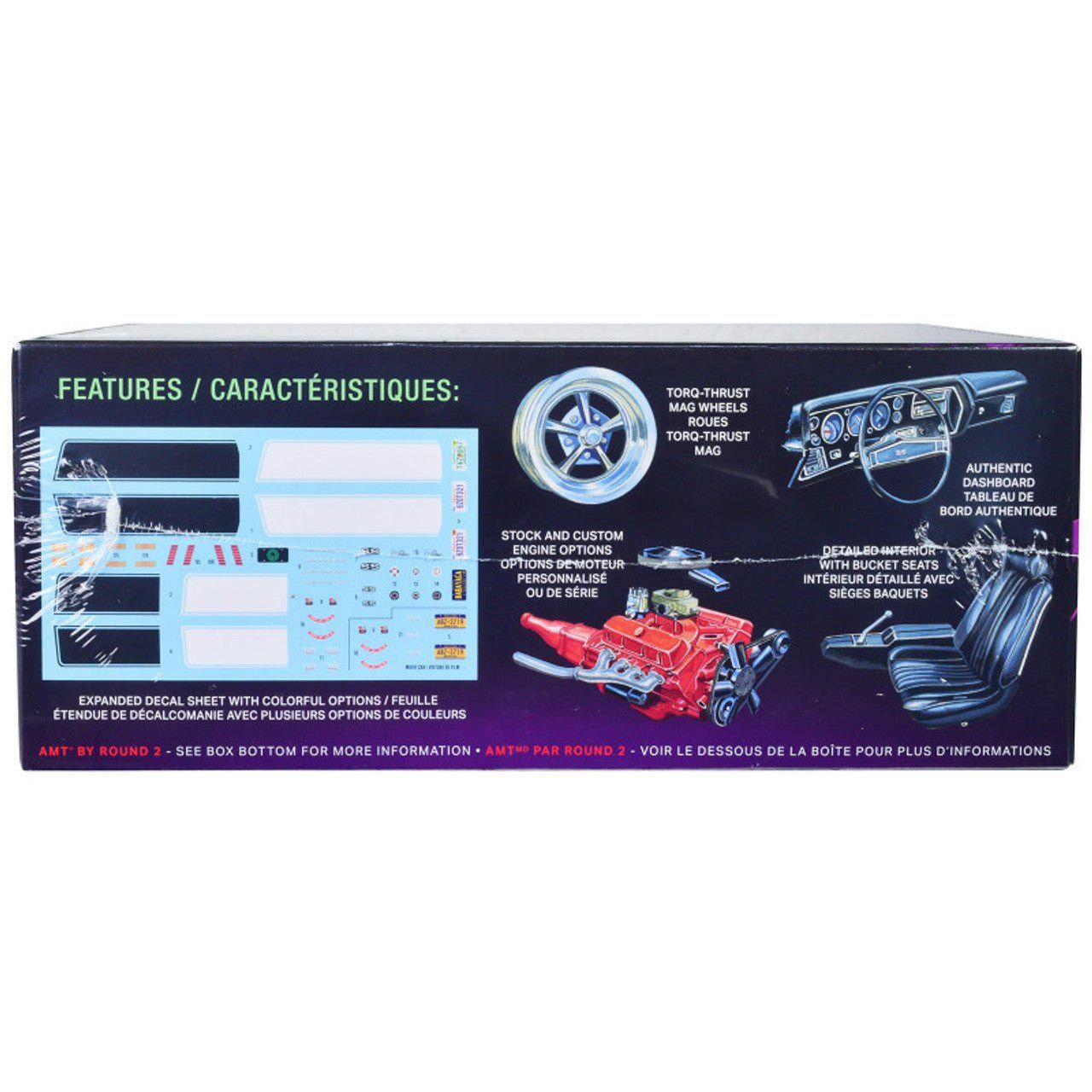 AMT 1970 Chevy Chevelle John Wick 1/25 Scale Model Kit - AMT - ModelCars.com