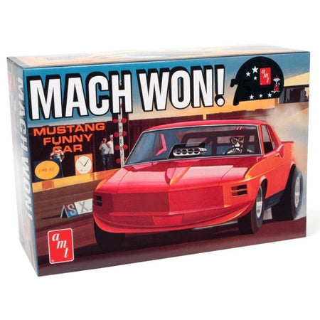 AMT 1970 Ford Mustang Funny Car Mach Won 1/25 Scale Model Kit - AMT - ModelCars.com