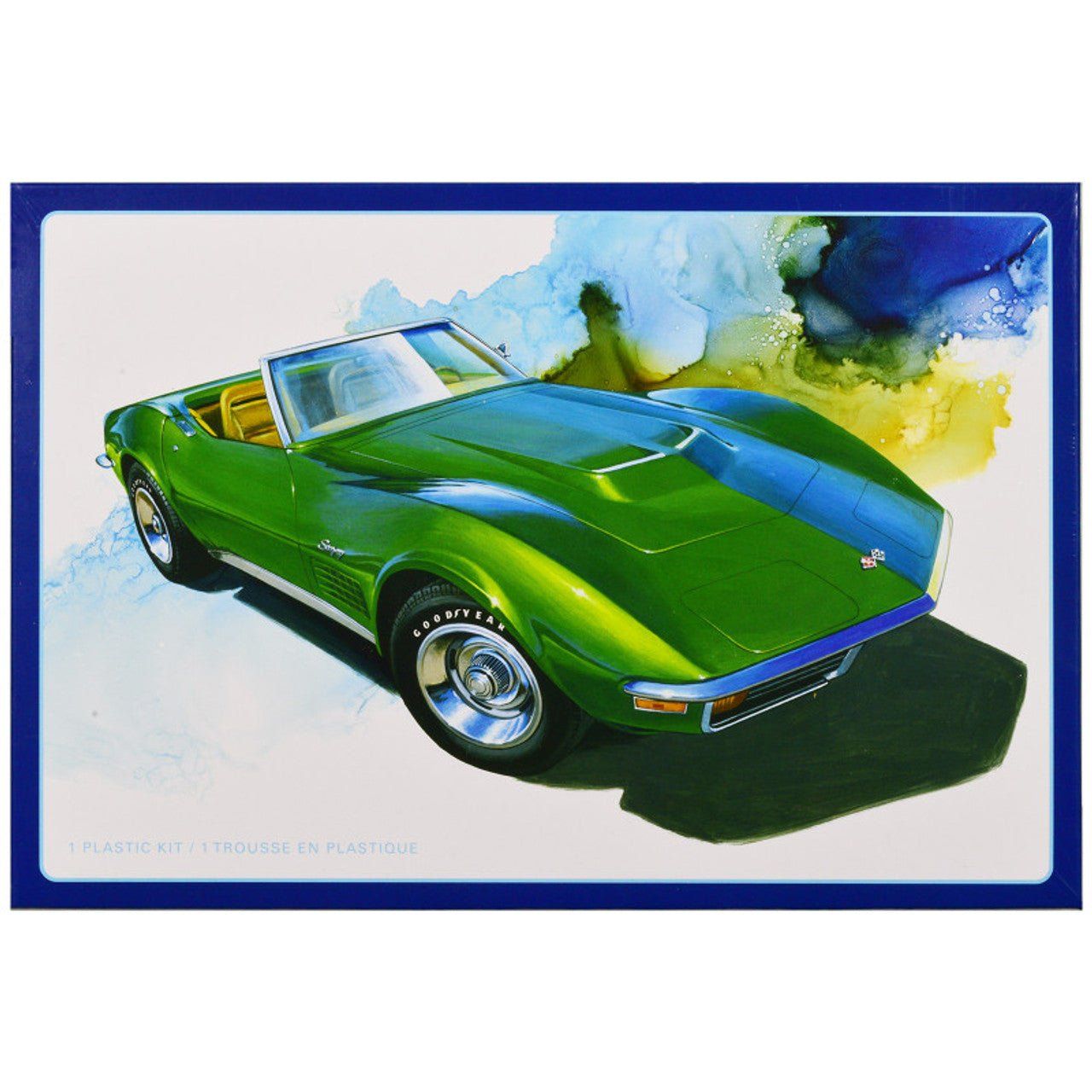 AMT 1972 Chevy Corvette Roadster 1/25 Scale Model Kit - AMT - ModelCars.com
