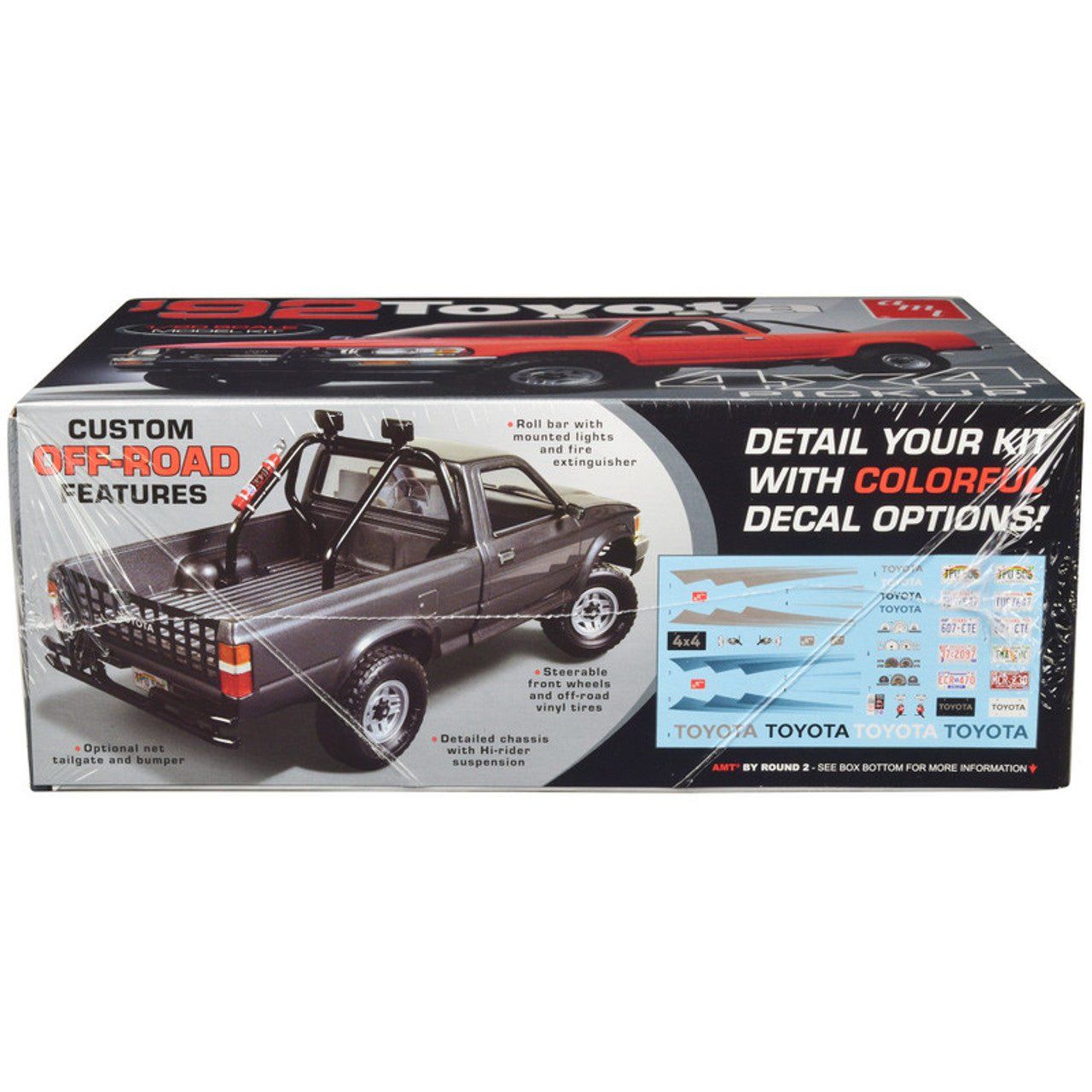 AMT 1992 Toyota 4x4 Pickup 1:20 Scale Model Kit - AMT - ModelCars.com