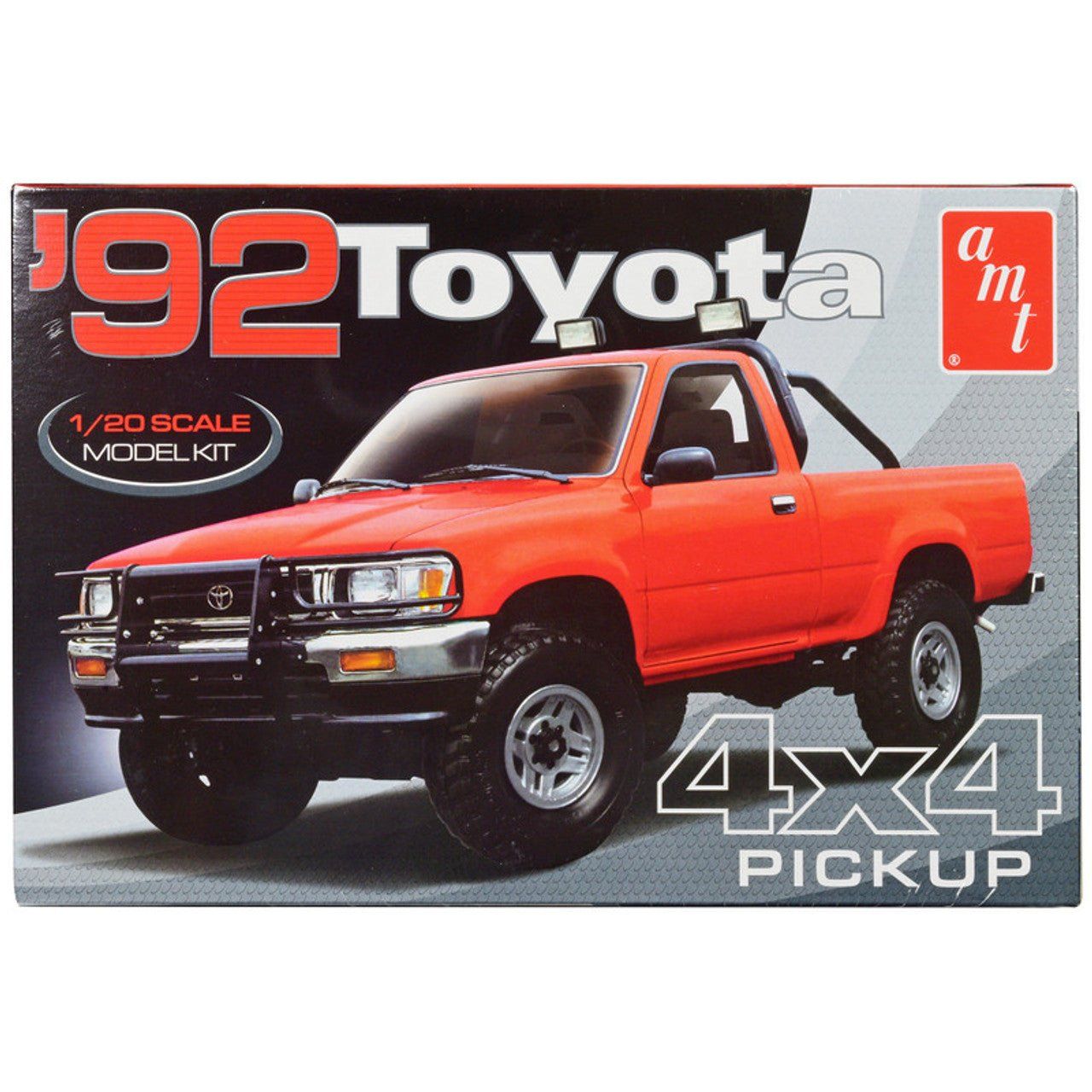 AMT 1992 Toyota 4x4 Pickup 1:20 Scale Model Kit - AMT - ModelCars.com