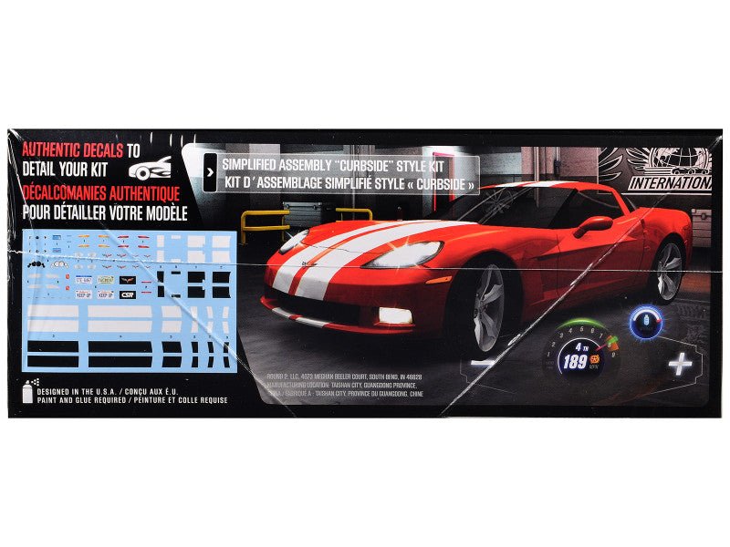 AMT 2012 Corvette Coupe CSR Racing 1:25 Scale Model Kit - Skill Level 2-AMT-ModelCars.com