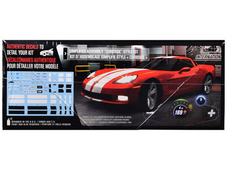 AMT 2012 Corvette Coupe CSR Racing 1:25 Scale Model Kit - Skill Level 2-AMT-ModelCars.com