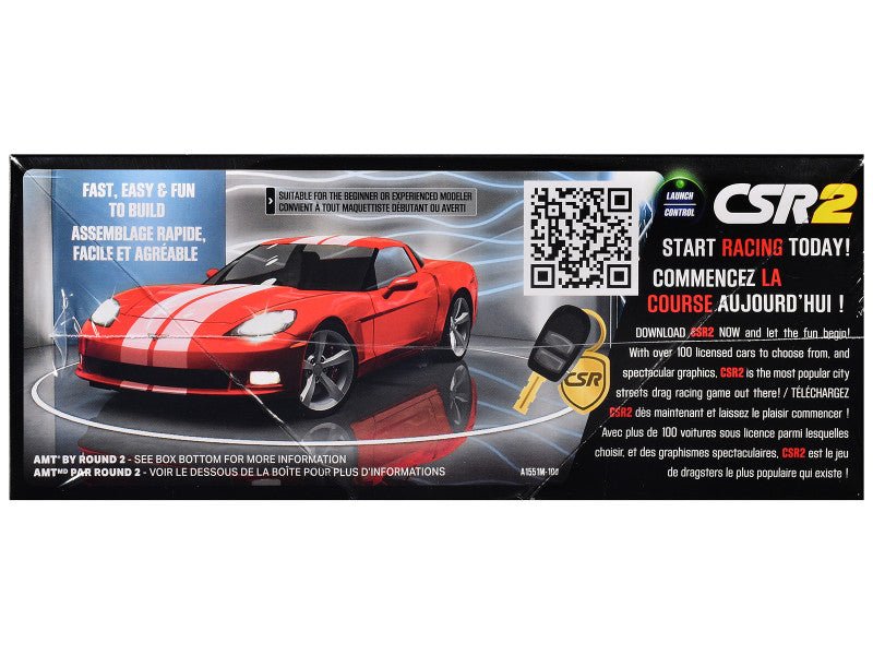 AMT 2012 Corvette Coupe CSR Racing 1:25 Scale Model Kit - Skill Level 2-AMT-ModelCars.com