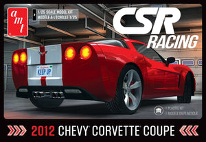 AMT 2012 Corvette Coupe CSR Racing 1:25 Scale Model Kit - Skill Level 2