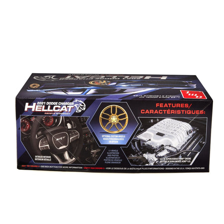 AMT 2021 Dodge Charger HellCat Redeye Widebody 1:25 Scale Model Kit - Skill Level 2-AMT-ModelCars.com