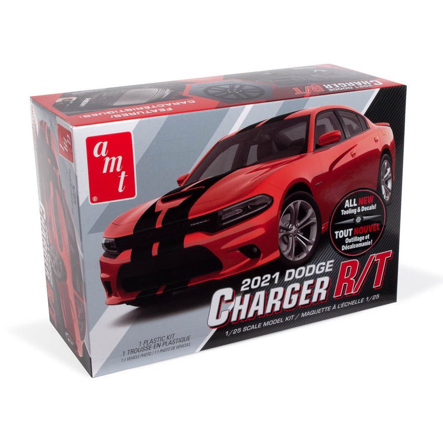 AMT 2021 Dodge Charger RT 1/25 Scale Model Kit - AMT - ModelCars.com