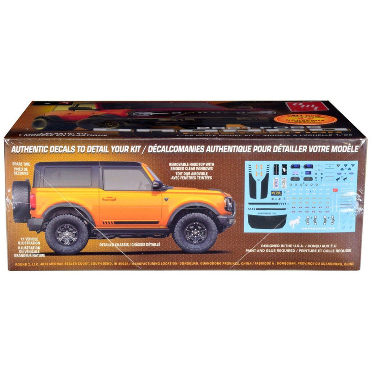 AMT 2021 Ford Bronco 1st Edition 1/25 Scale Model Kit-AMT-ModelCars.com