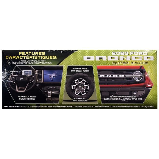 AMT 2023 Ford Bronco Outer Banks 1/25 Scale Model Kit - AMT - ModelCars.com
