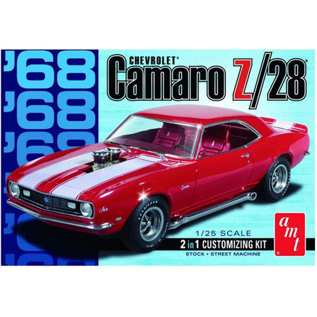 AMT AMT868 1 - 25 Scale 1968 Camaro Z28 Car - 2 in 1 - AMT - ModelCars.com