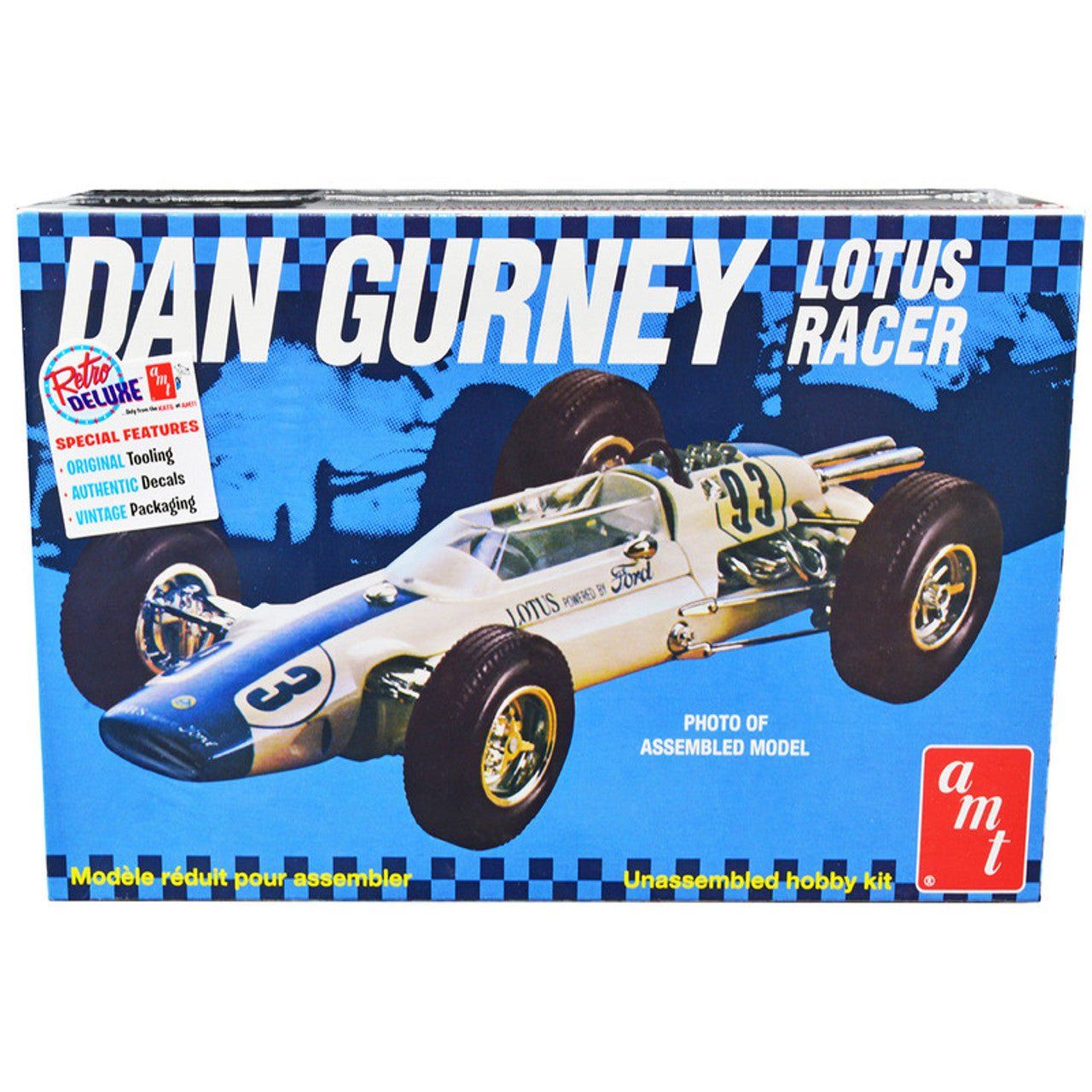 AMT Dan Gurney Lotus Racer 1/25 Scale Model Kit - AMT - ModelCars.com