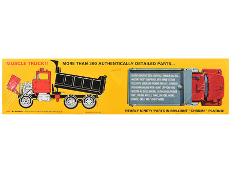 AMT Ford LNT-8000 Louisville Dump Truck 1:25 Scale Model Kit - Skill Level 3-AMT-ModelCars.com