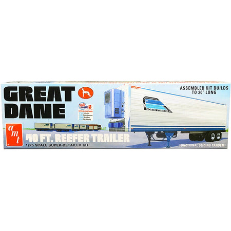 AMT Great Dane 40' Reefer Trailer 1/25 Scale Model Kit - AMT - ModelCars.com