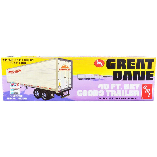 AMT Great Dane Dry Goods Semi Trailer 1/25 Scale Model Kit - AMT - ModelCars.com