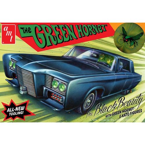AMT GREEN HORNET BLACK BEAUTY 1/25 SCALE MODEL KIT - AMT - ModelCars.com