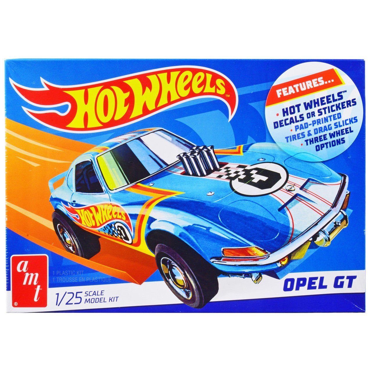 AMT Hot Wheels Buick Opel GT 1/25 Scale Model Kit - AMT - ModelCars.com