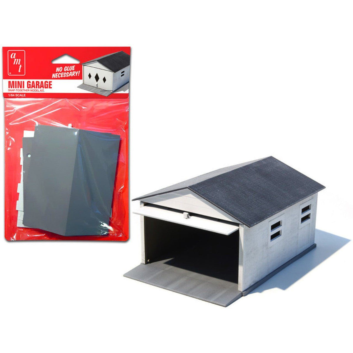 AMT Mini Garage Snap 1:64 Scale Model Kit-AMT-ModelCars.com