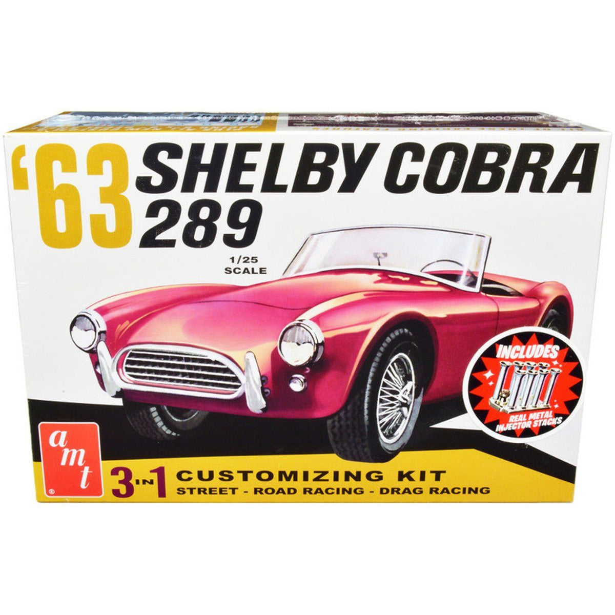 AMT Shelby Cobra 289 1/25 Scale Model Kit - AMT - ModelCars.com