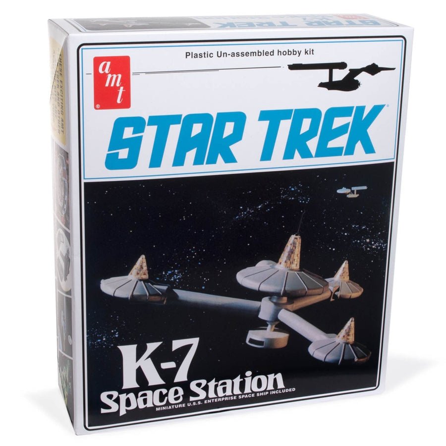 AMT Star Trek K - 7 Space Station 1:7600 Scale Model Kit - AMT - ModelCars.com