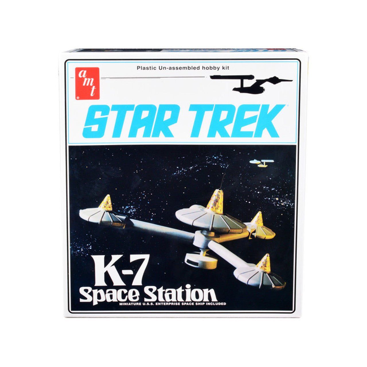 AMT Star Trek K - 7 Space Station 1:7600 Scale Model Kit - AMT - ModelCars.com