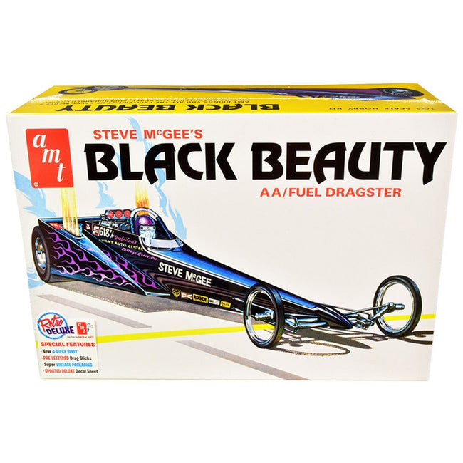 AMT Steve McGee Black Beauty Wedge Dragster 1/25 Scale - AMT - ModelCars.com