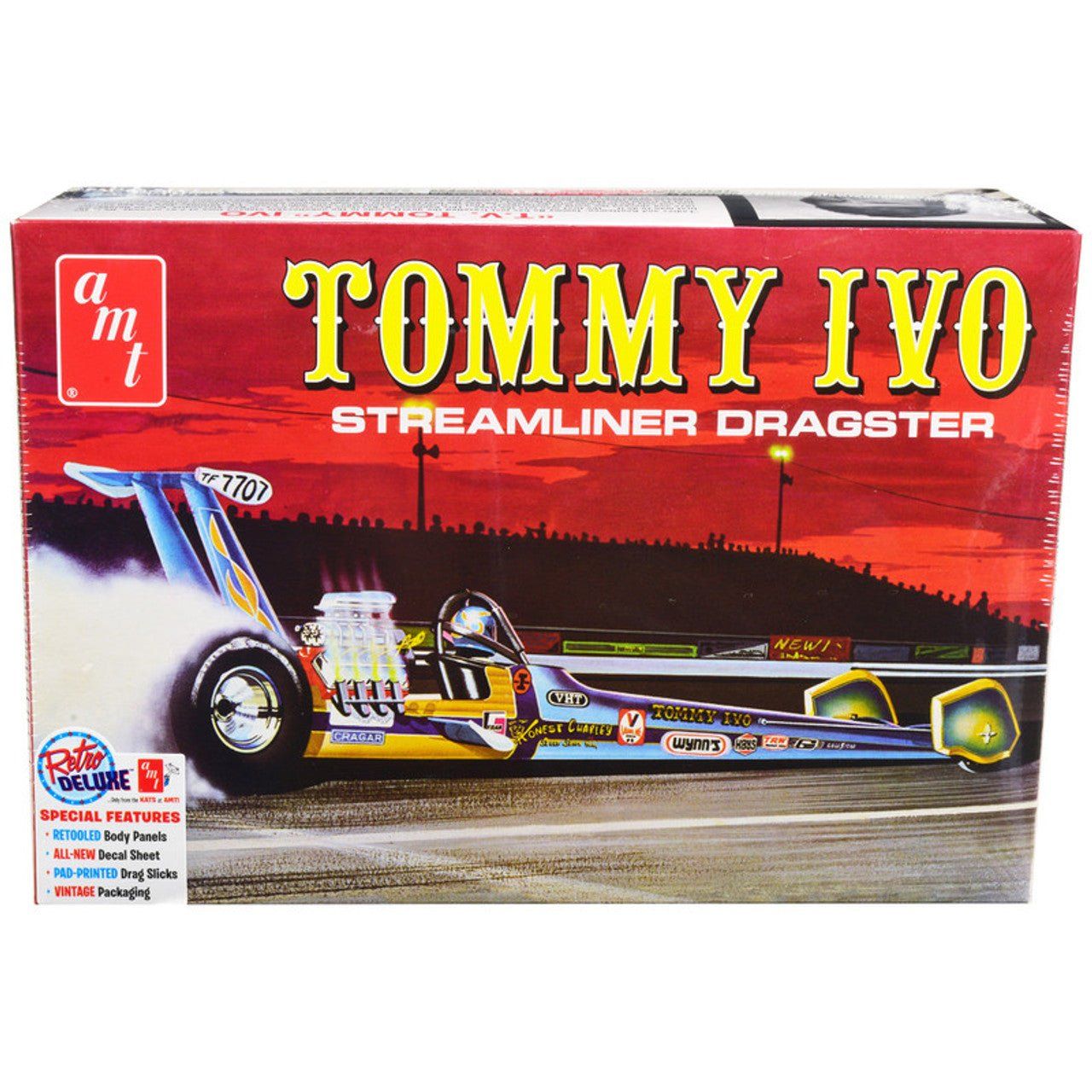 AMT Tommy Ivo Streamliner Dragster 1/25 Scale Model Kit - AMT - ModelCars.com