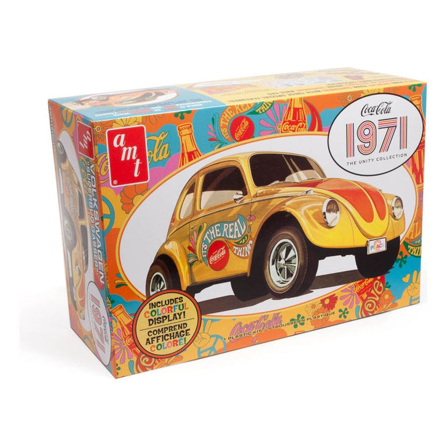 AMT Volkswagen Superbug 1971 Unity Graphics (Coke) 1/25 Scale Model Kit - AMT - ModelCars.com