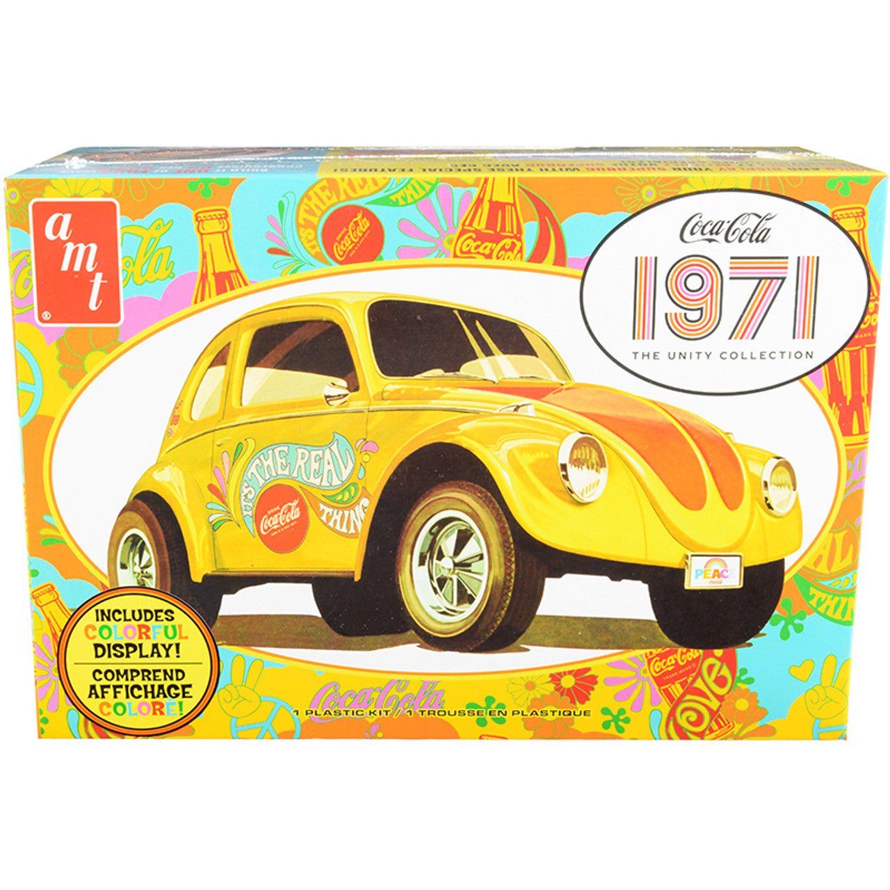AMT Volkswagen Superbug 1971 Unity Graphics (Coke) 1/25 Scale Model Kit - AMT - ModelCars.com