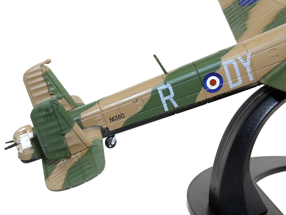 Armstrong Whitworth Whitley Mk.V Bomber Aircraft "No. 102 Squadron RAF Driffield" Royal Air Force (1940) "Planes of World War II" Series 1/144 Diecast Model Airplane by Luppa-Luppa-ModelCars.com