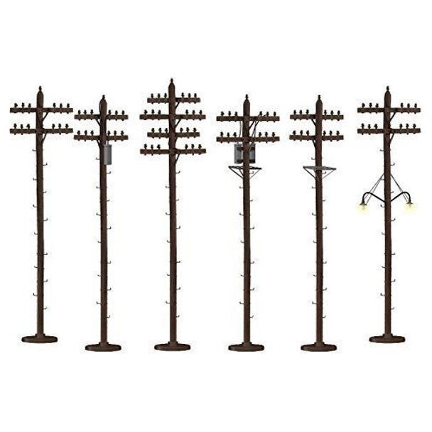 ASST TELEPHONE POLES 6PK - Lionel - ModelCars.com