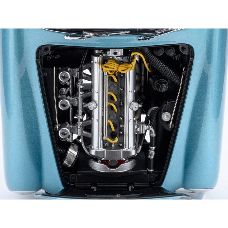 Aston Martin DB5 RHD (Right Hand Drive) Caribbean Pearl Blue Metallic 1/18 Model Car by Autoart - Autoart - ModelCars.com