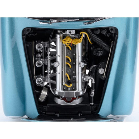 Aston Martin DB5 RHD (Right Hand Drive) Caribbean Pearl Blue Metallic 1/18 Model Car by Autoart - Autoart - ModelCars.com