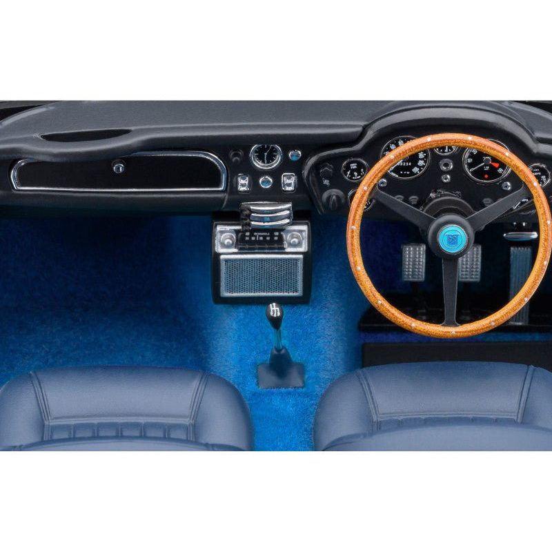 Aston Martin DB5 RHD (Right Hand Drive) Caribbean Pearl Blue Metallic 1/18 Model Car by Autoart - Autoart - ModelCars.com